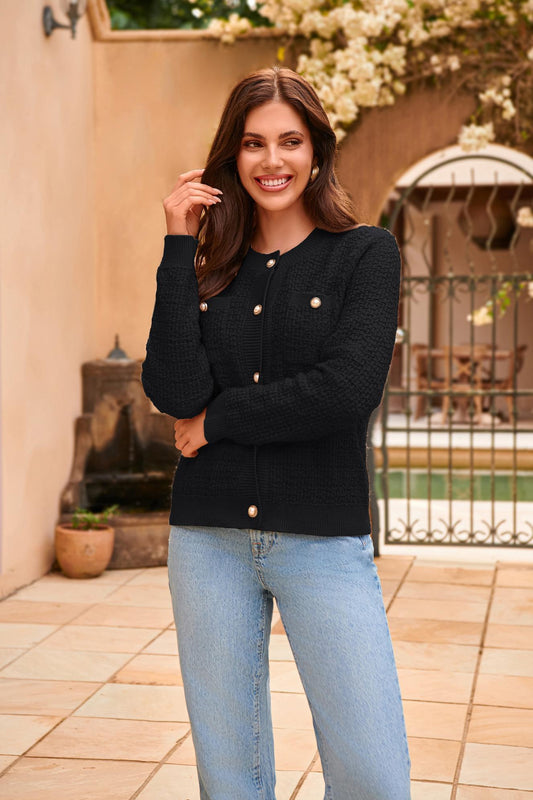 Midi-jurk, wikkellook, A-lijn, V-hals, lange mouwen, marine | Happy Size Midi-jurk, wikkellook, A-lijn, V-hals, lange mouwen, marine | Happy Size
