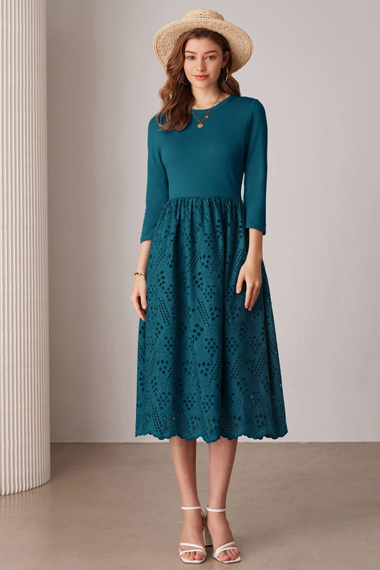 GRACE KARIN Abito con Scollo a V Elegante Vintage da Donna V-Scollo GRACE KARIN Abito con Scollo a V Elegante Vintage da Donna V-Scollo