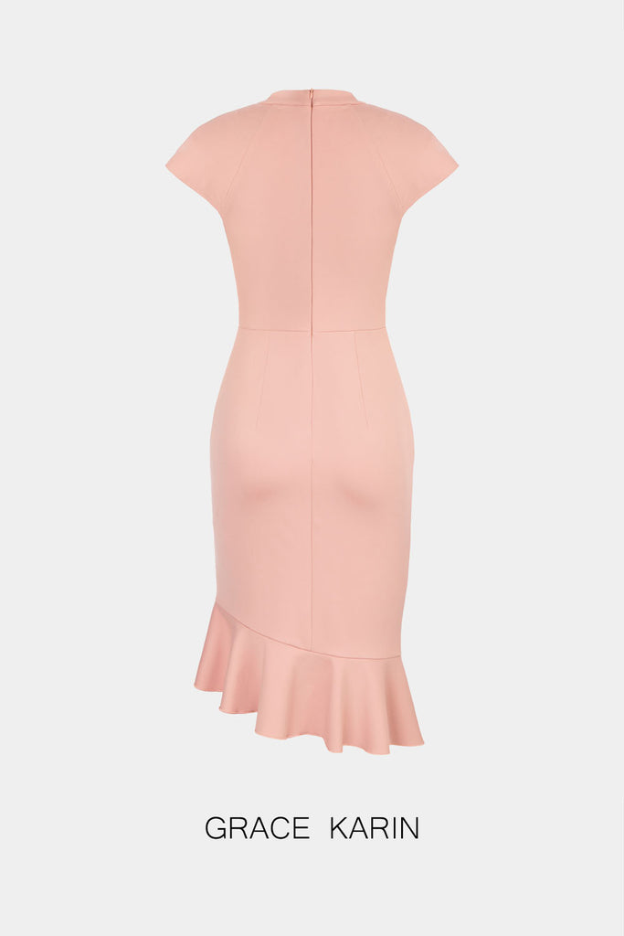 【$19.99 Flash Sale!】GRACE KARIN Irregular Mermaid Hem Hollowed-out Bodycon DressPlease check the measurements below and choose the right size. Size US UK DE Unit Fit Bust Fit Waist Fit Hips Back Length S 4~6 8~10 34~36 cm 86.5~89 66~68.5 93~95.5 105 inch