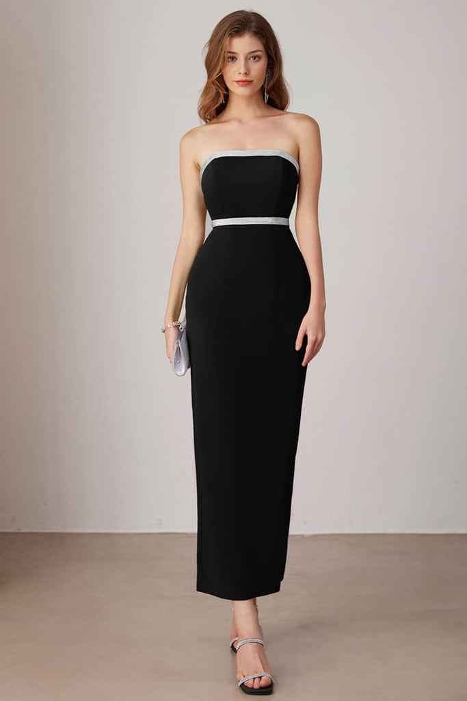 backless tube dress Open Back Mini Tube Dress