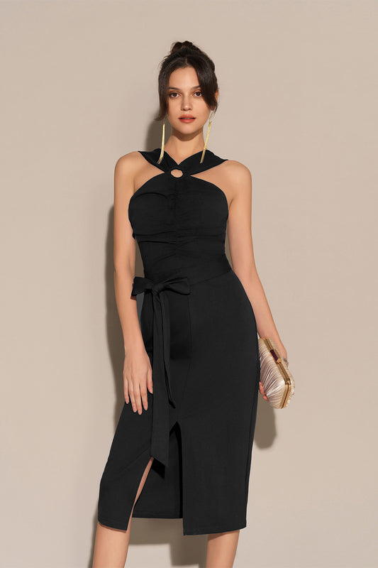 grace karin dress GRACE KARIN Apricot Work Midi Dresses for Women,Wrap Business Casual Funeral Outfit for Women,Wedding Guest Dresses S at Amazon Women's Clothing store