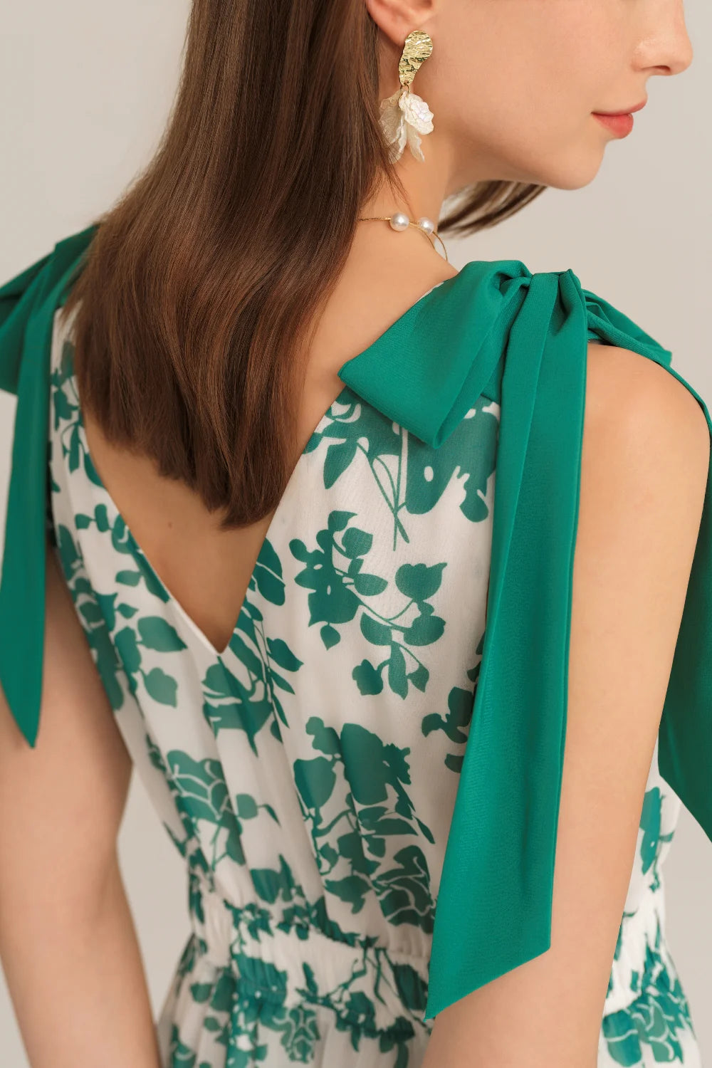 Robe Élégante Trapèze GRACE KARIN - Sans Manches, Col V - Polyester/Élasthanne - Soirée Ou Bureau